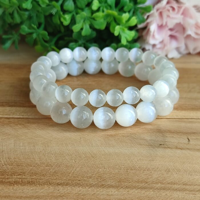 bracelet-selenite-aa-6mm-8mm-10mm