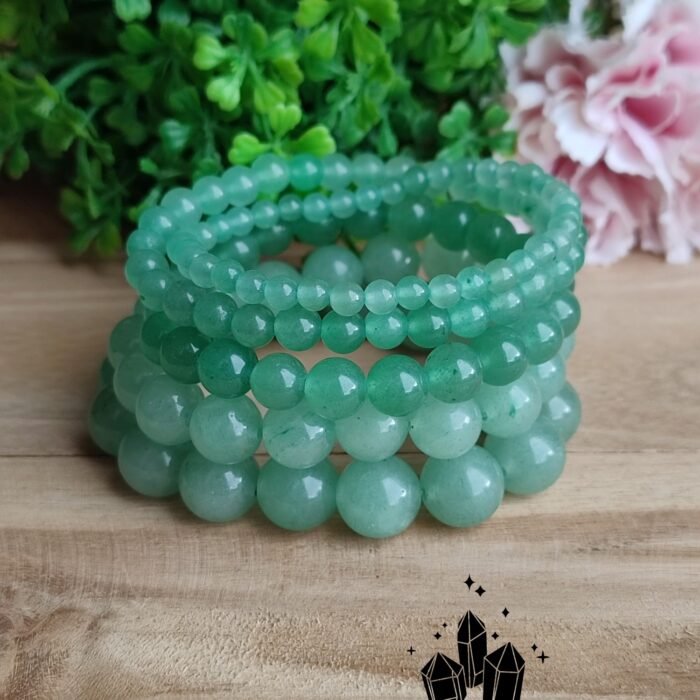 Bracelet élastique En Aventurine Orange - Pierre Naturelle, Taille Unique Réglable, Unisexe, Pour Confiance Et Positivité