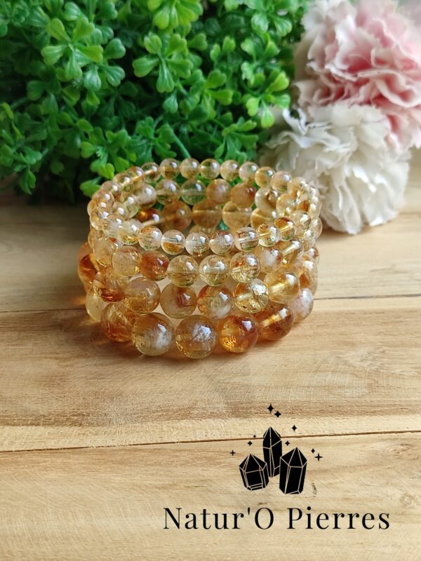 bracelets-citrine-aa-perles-6mm-8mm-10mm-12mm