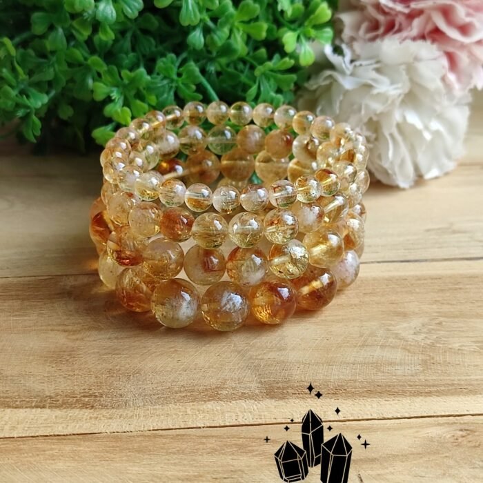 bracelets-citrine-aa-perles-6mm-8mm-10mm-12mm