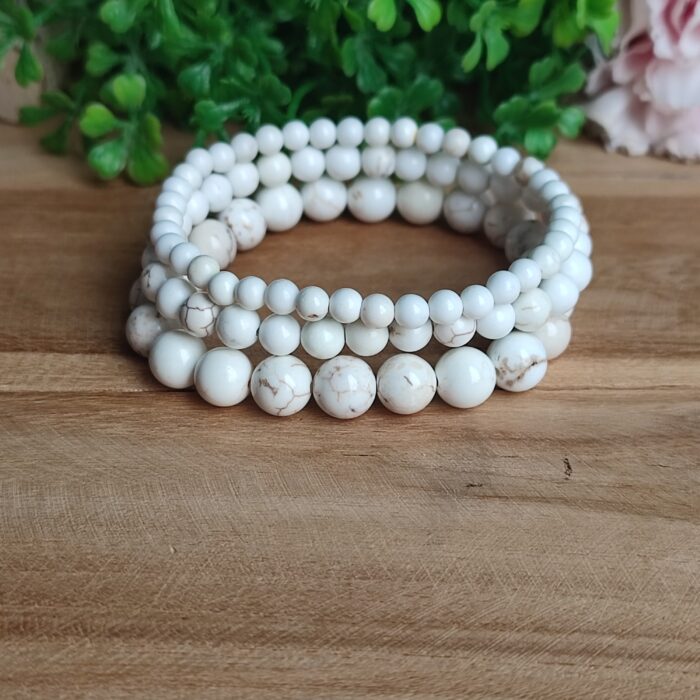 bracelets-magnesite-4mm-6mm-8mm