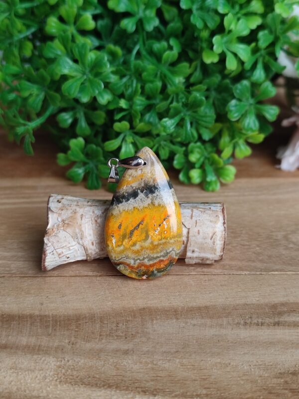 Pendentifs en jaspe bumblebee - plusieurs modèles au choix – Image 4