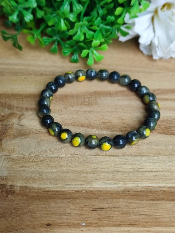Bracelets en jaspe bumblebee – Image 4