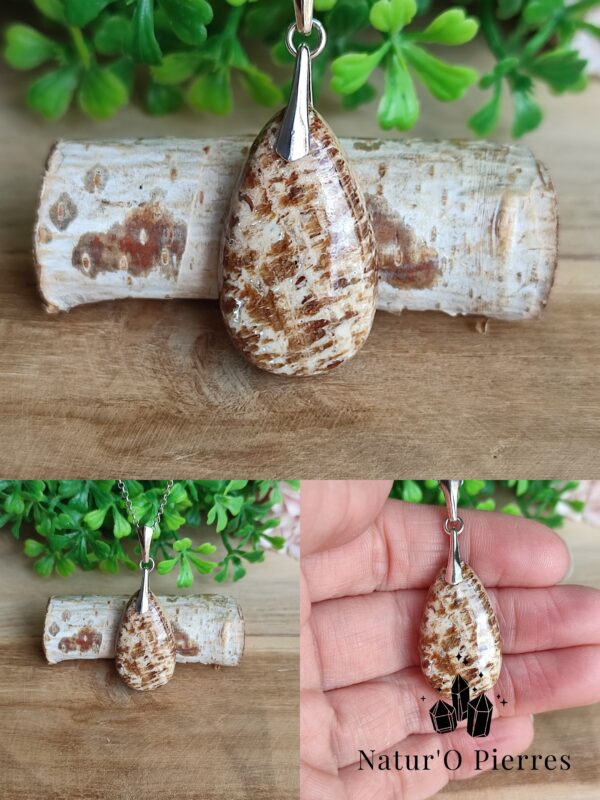 Pendentifs en aragonite  - Plusieurs modèles au choix – Image 3