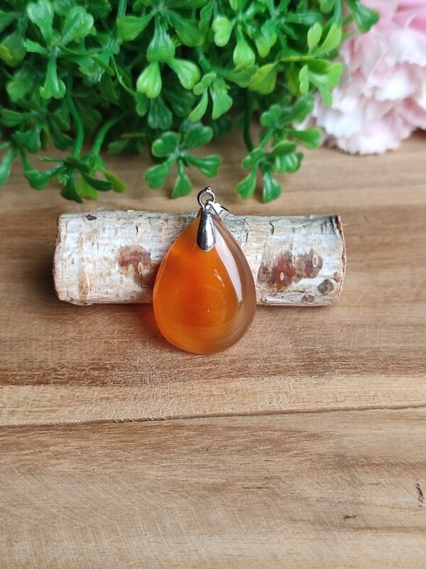 Pendentif en cornaline - Plusieurs modèles au choix – Image 2