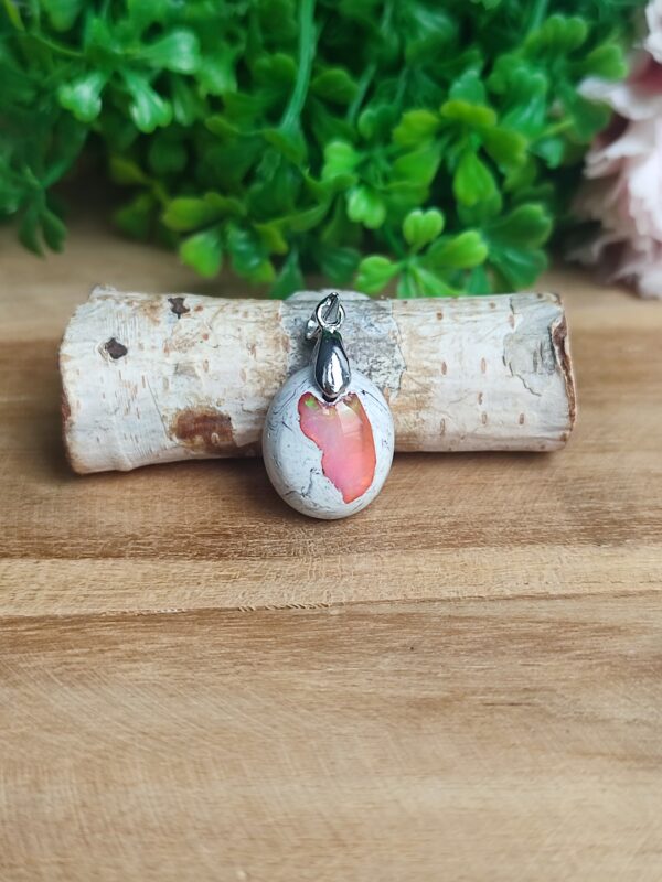 Pendentifs en opale du Mexique AA – Image 2