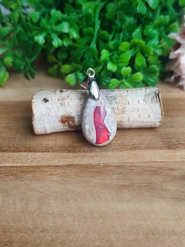 Pendentifs en opale du Mexique AA – Image 4
