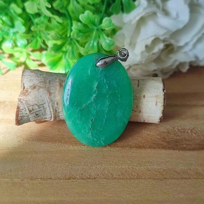 Pendentif en chrysoprase - Plusieurs modèles