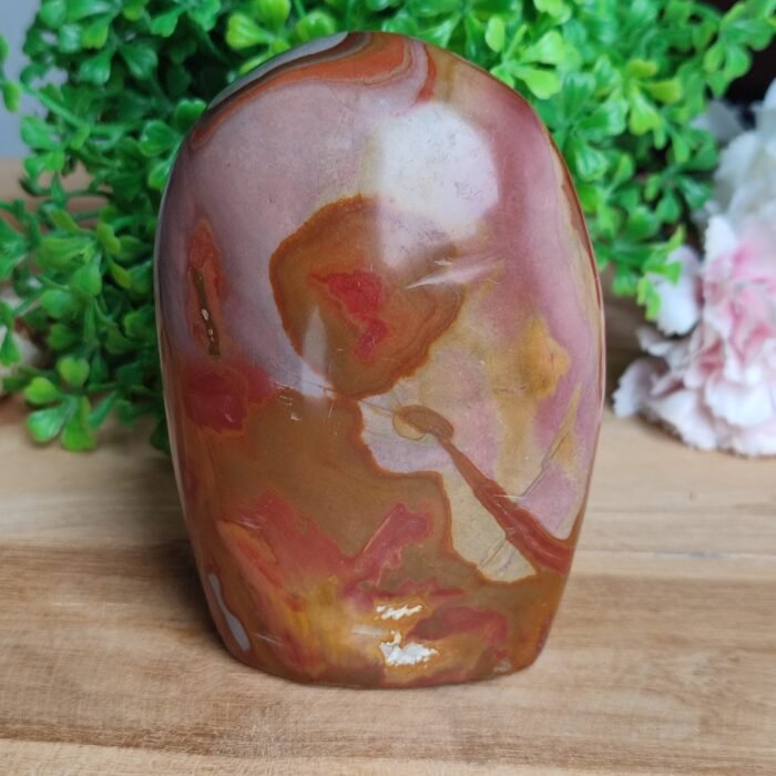 🟤🌈 Forme Libre – Jaspe Polychrome – 499 g – Qualité A