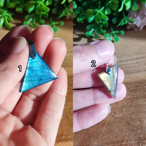 Pendentifs en labradorite au choix - Argent 925 – Image 7